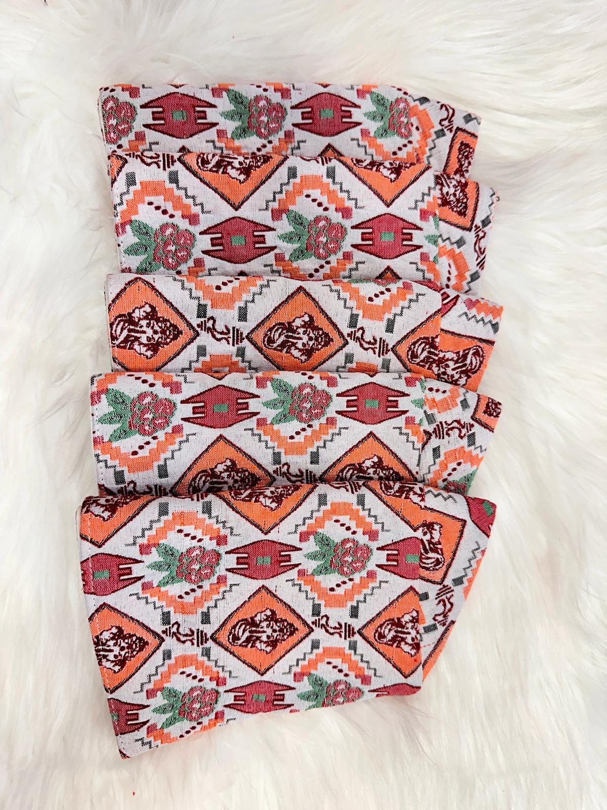 Bulk !! Dhaka Topi God Print 5 Pc Pack | 2 Design